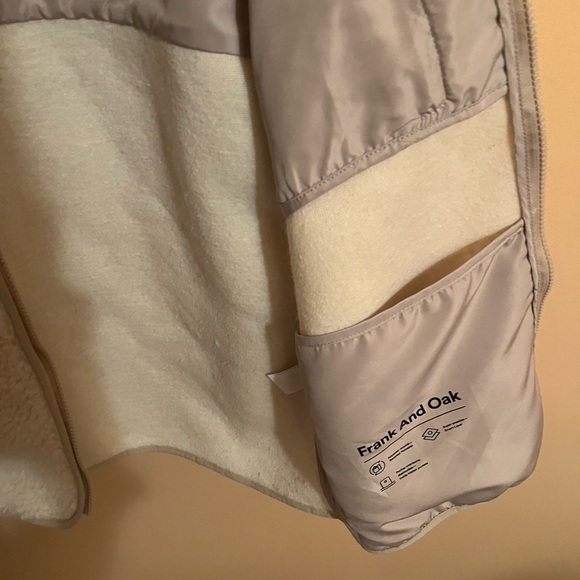 Frank & Oak Recycled Sherpa Teddy Jacket - Picture 6 of 8